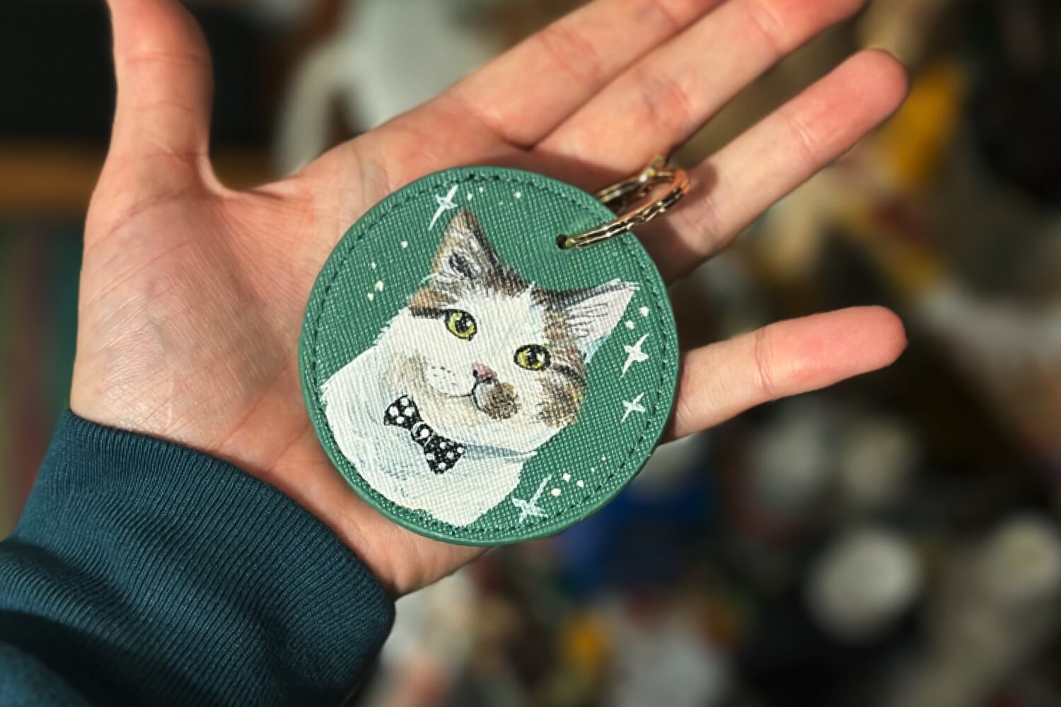 The Perfect Personalised Gift: Hand-Painted Pet Portrait Keyrings