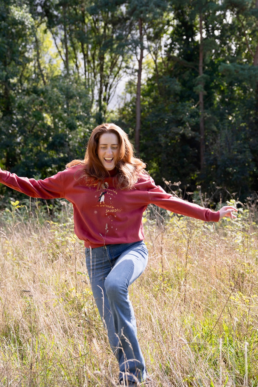 ‘Is nothing sacred?’, oversized sweater, with Maddy Lucy Dann, for Doctors Without Borders