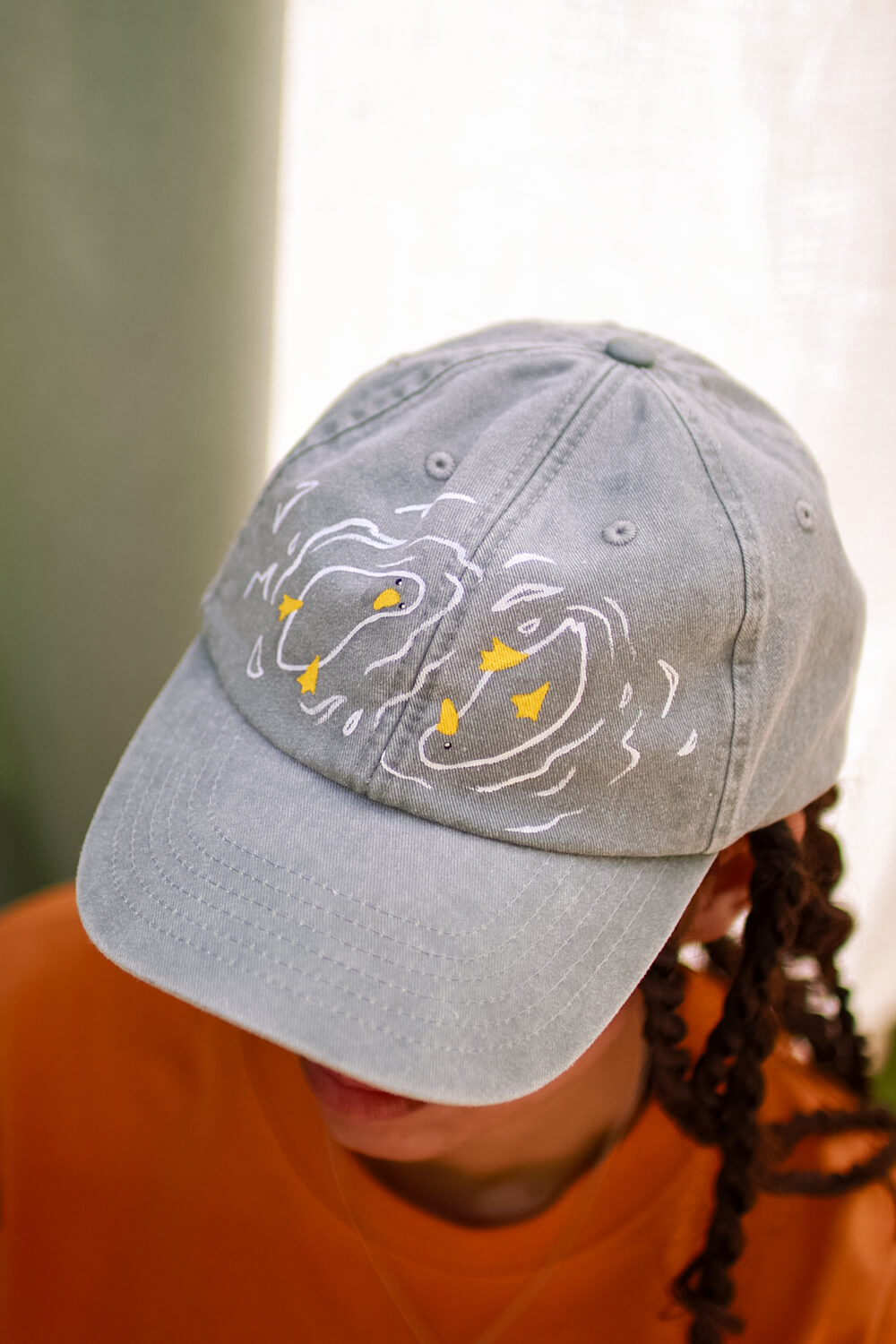 Hand Painted Limited Edition ducks cap