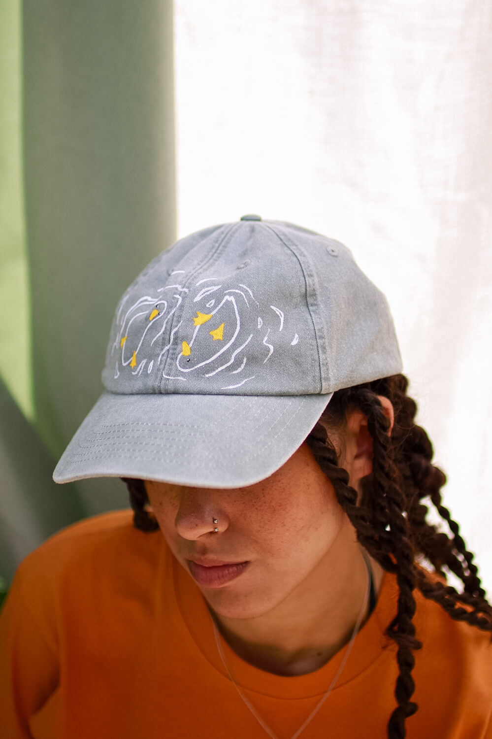 Hand Painted Limited Edition ducks cap