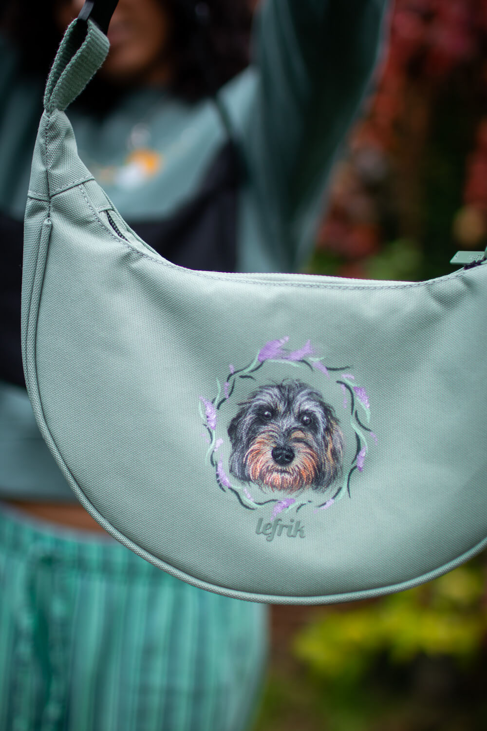 Custom Hand Painted Pet Portrait Bag UK only